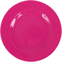 Fuchsia Melamine Dinner Plate by Rice DK